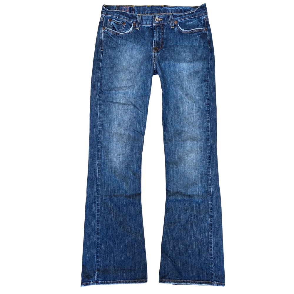 Lucky Brand Sweet N Low Bootcut Jeans Womens 8/29 Medium Wash Low Rise USA Made